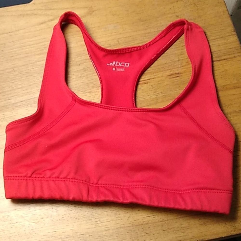 BCG Red Small Sports Bra
